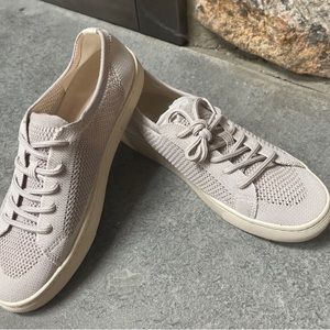 Soludos Tan Knit Sneakers